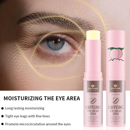 Caffeine Eye Cream Stick – 2-Pack | Moisturizing & Firming Eye Treatment